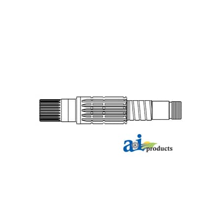 A & I Products onput Shaft, Transmission 4.4" x4.8" x14.3" A-303381455
